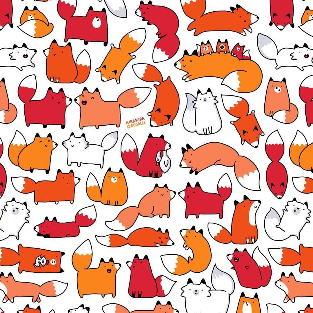 Kawaii Fox Wallpaper Free Kawaii Fox Background