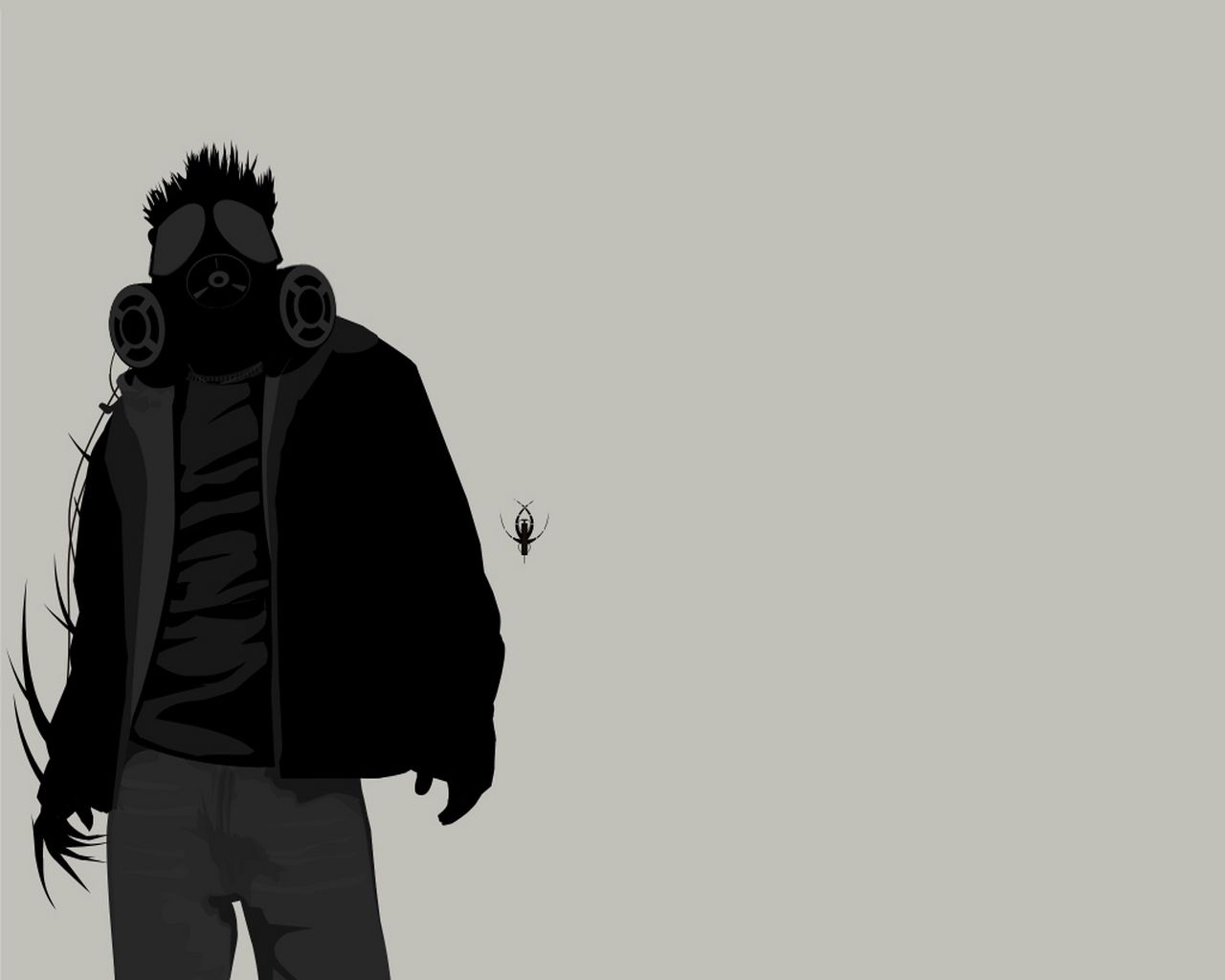 Gas Mask Wallpaper