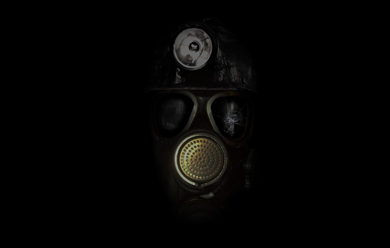 Wallpaper gas mask, the end of the world, postapokalipsis, nuclear