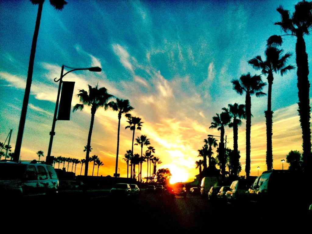 Sunset in California  Idea Wallpapers  iPhone WallpapersColor Schemes