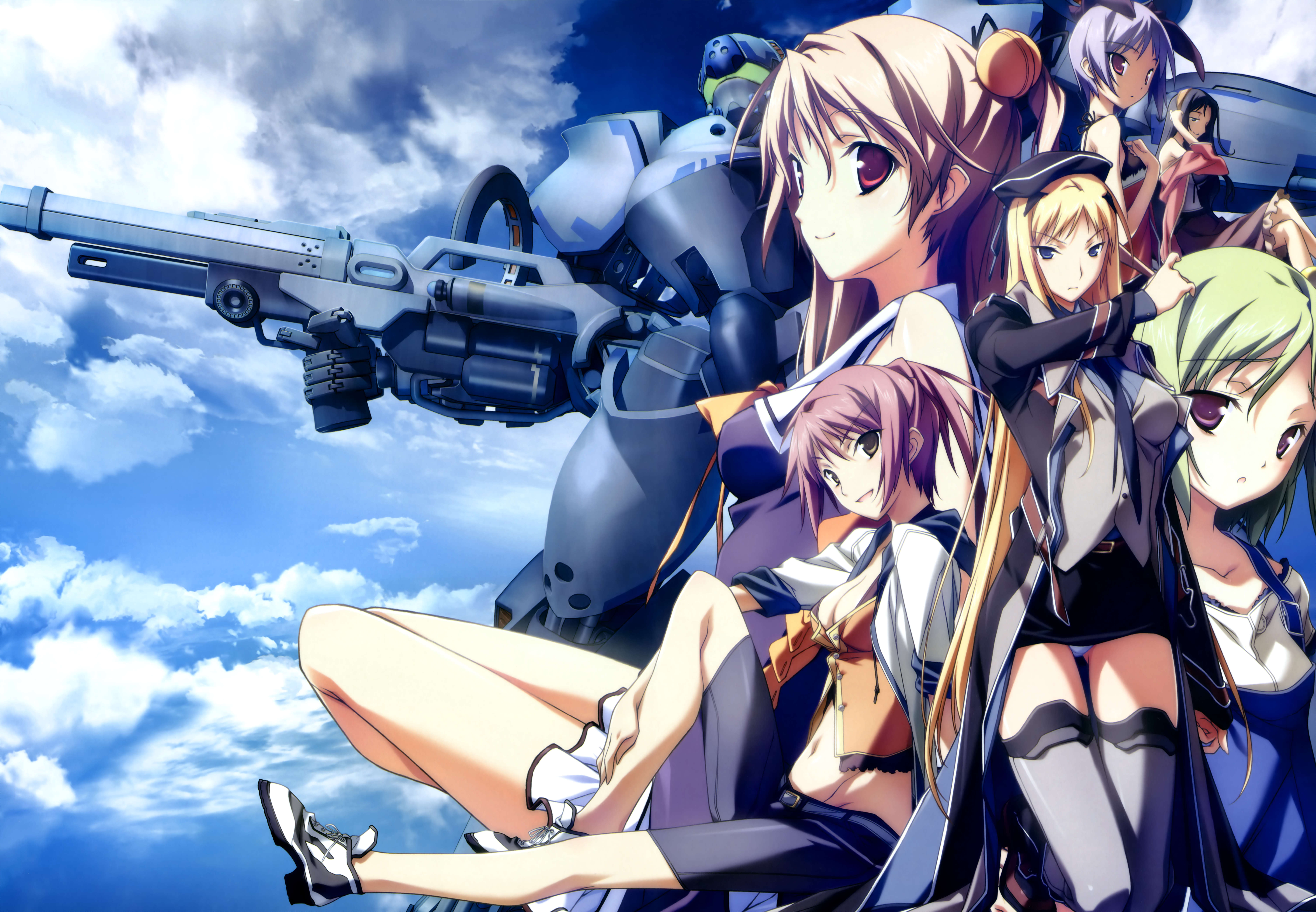 baldr sky giga kikuchi seiji kirishima rain mecha minazuki makoto