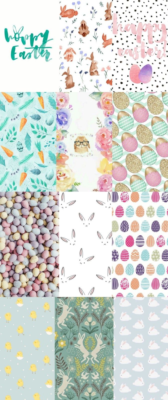 Easter Themed Phone Wallpaper Wallpaper