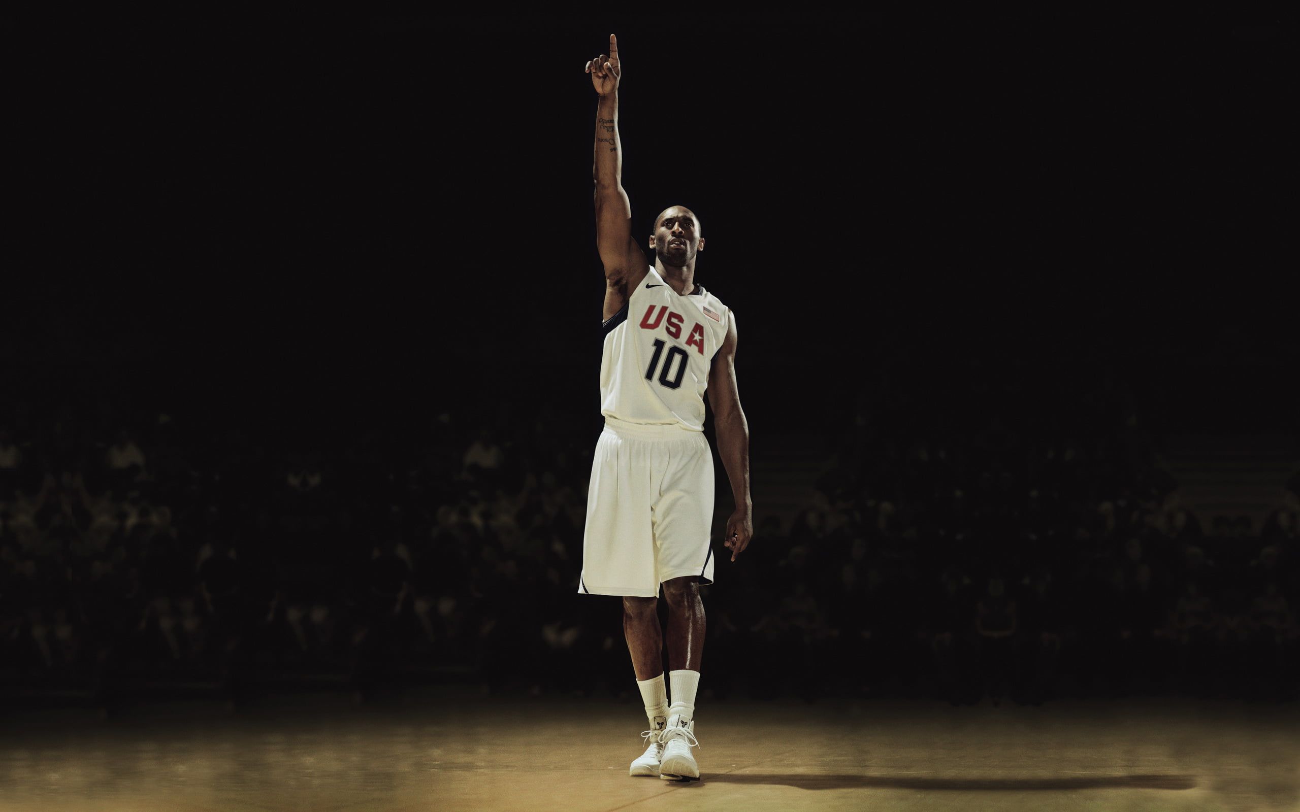 Basketball team USA number 10 Kobe Bryant HD wallpaper. Wallpaper