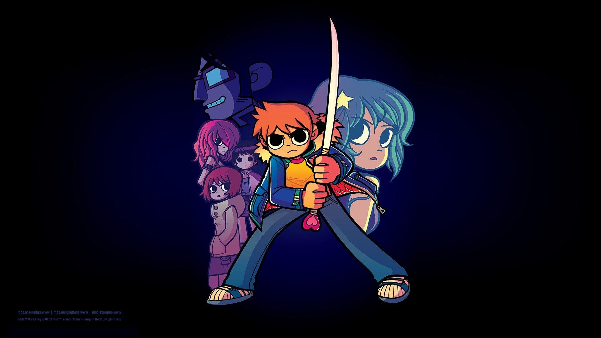 Scott Pilgrim Desktop Background