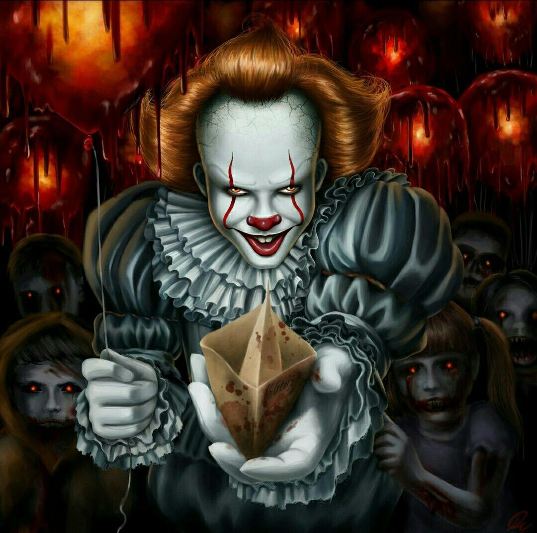 Pennywise, clowns, dark, gothic, it, movies, HD phone wallpaper | Peakpx