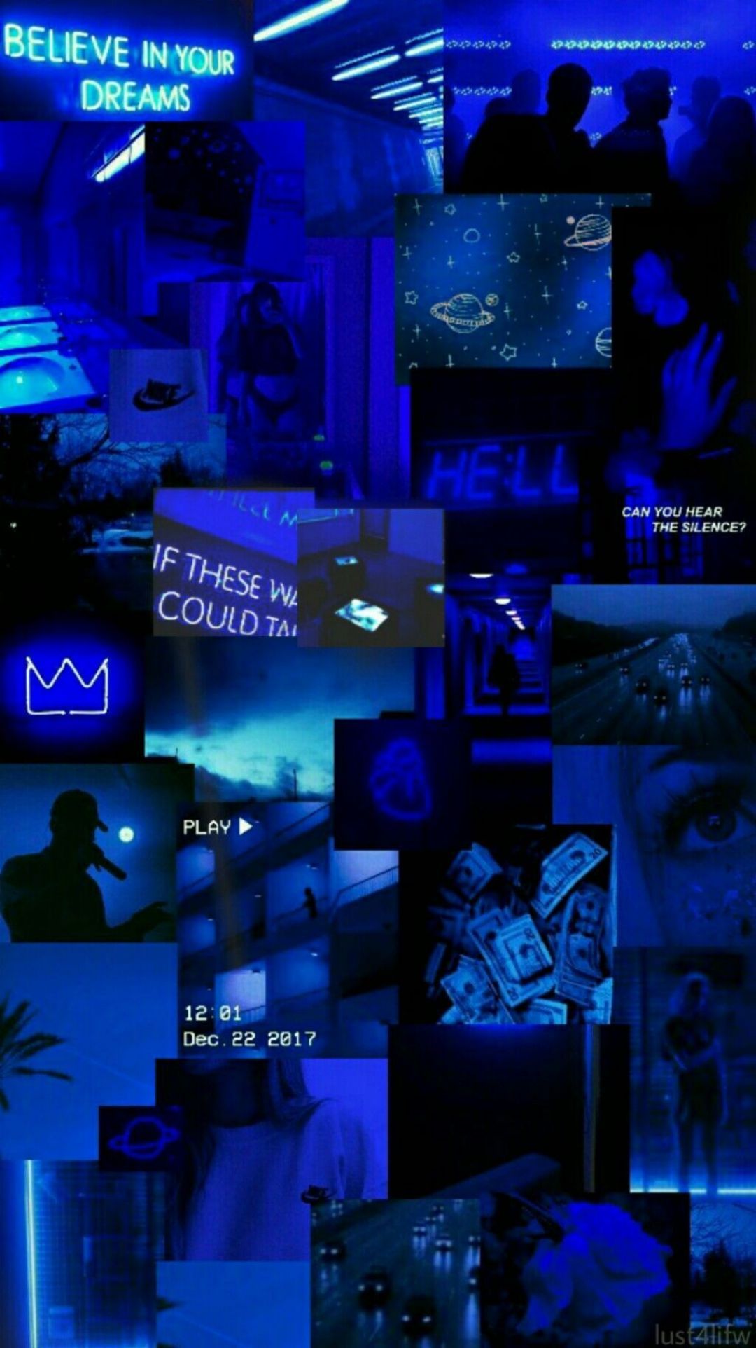 Dark Blue Aesthetic Tumblr, iPhone, Desktop HD Background / Wallpaper (1080p, 4k) (1080x1924) (2020)