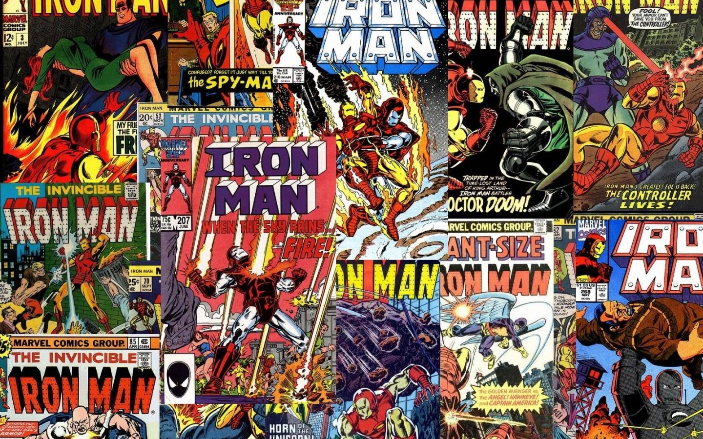 Free download Vintage Comics Iron Man Wallpaper 1600x1200 Full HD