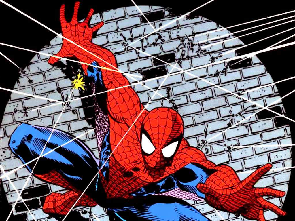 Classic Spiderman Comic Wallpaper