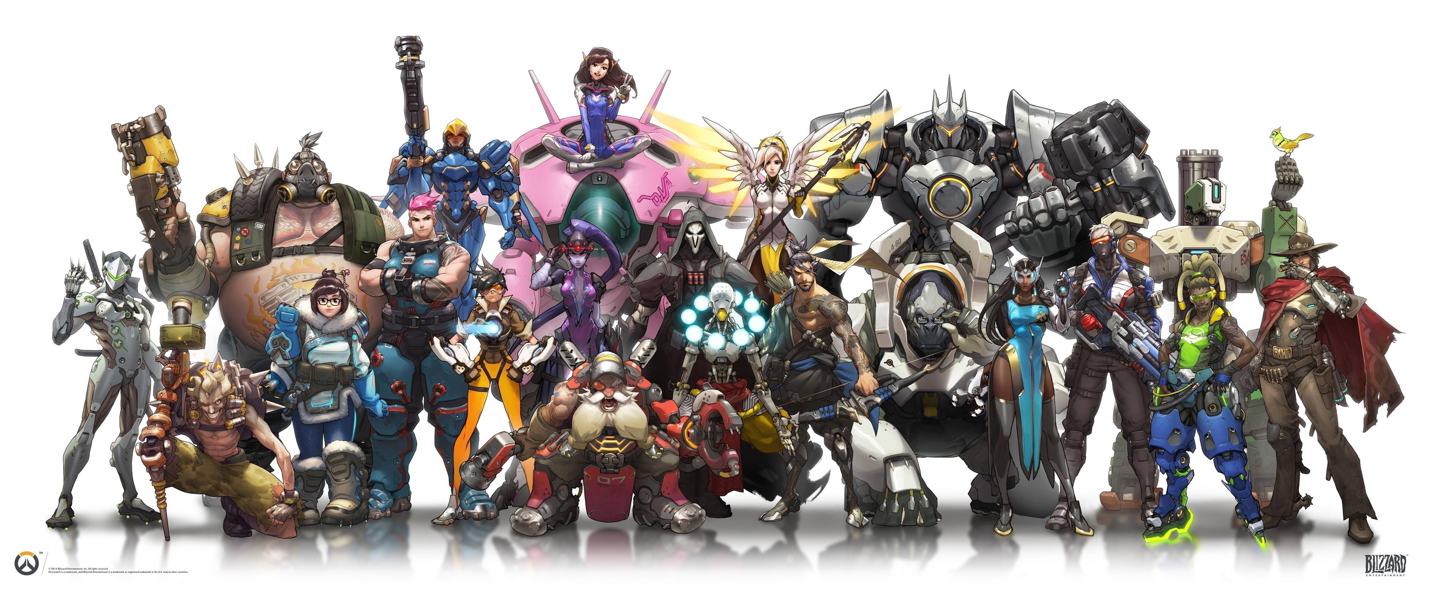 Overwatch Characters HD Wallpaper. Background Imagex1898