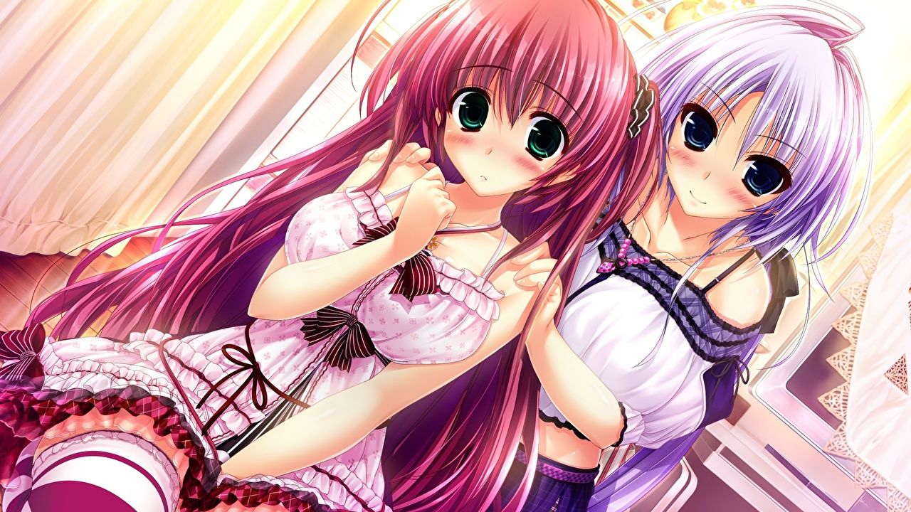 Wallpaper sakigake generation!, hoshizaki ouka, yukinomiya an'on Two