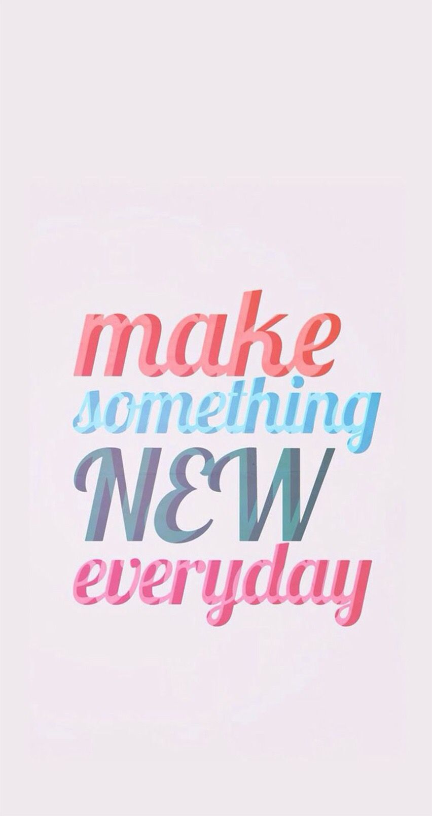 Make Something Good Everyday. iPhone Wallpaper Quotes. Apple