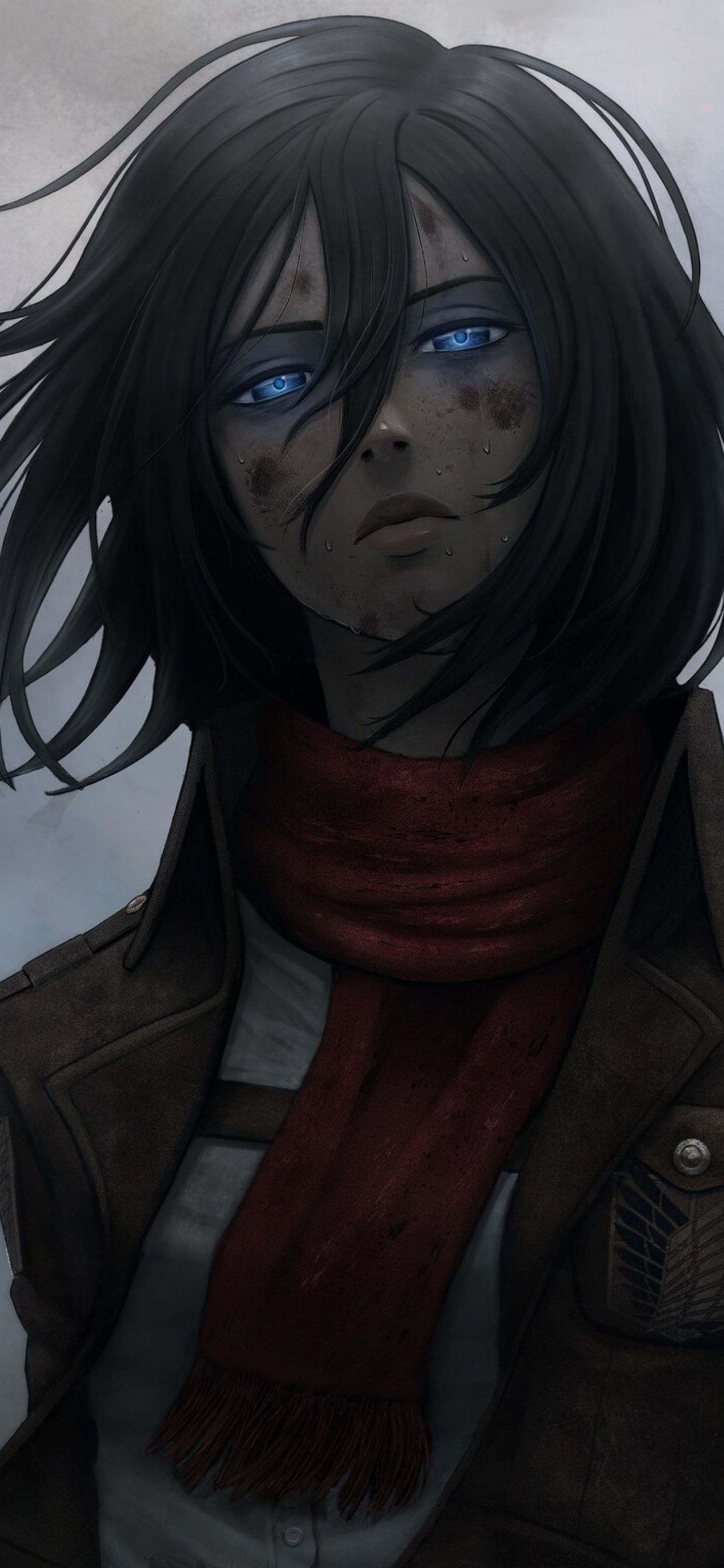 Mikasa Ackerman iPhone XS MAX Wallpaper, HD Anime 4K