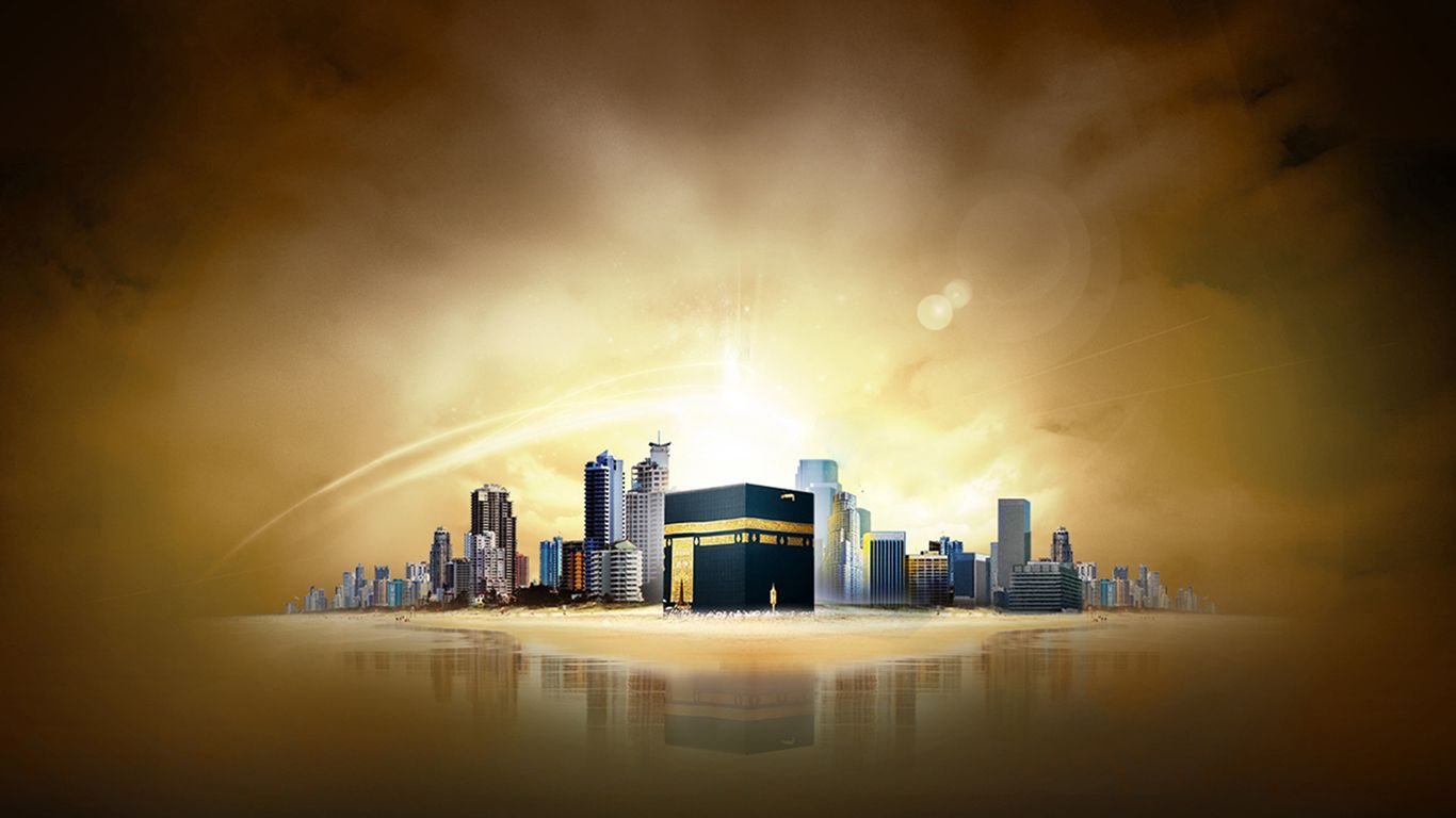 Mecca Madina HD Wallpaper 1366x768 Group , Download for free