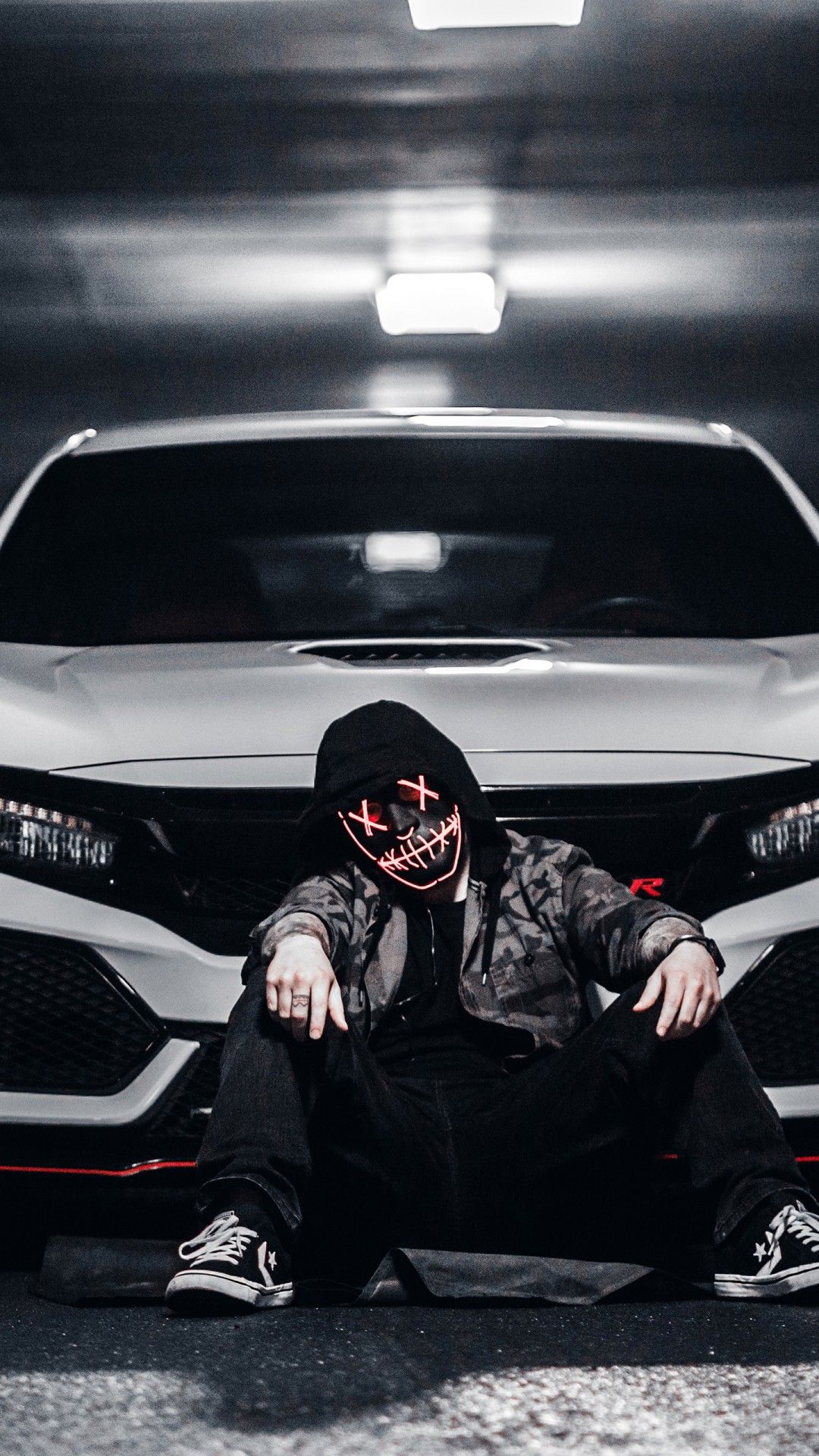 DOWNLOAD HONDA ACCORD TYPE R LED MASK MAN 5K WALLPAPERS