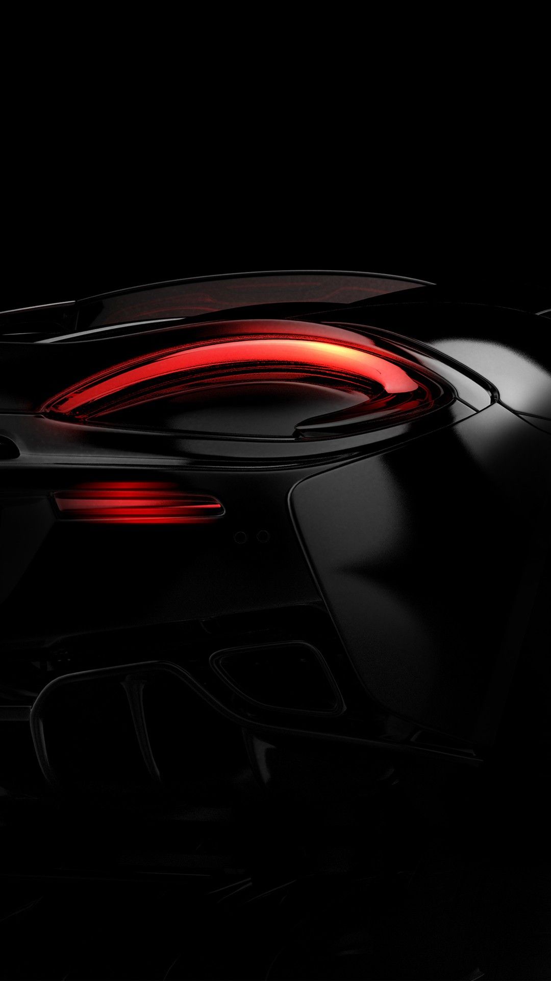 Porsche LED Tail Lights Wallpaper