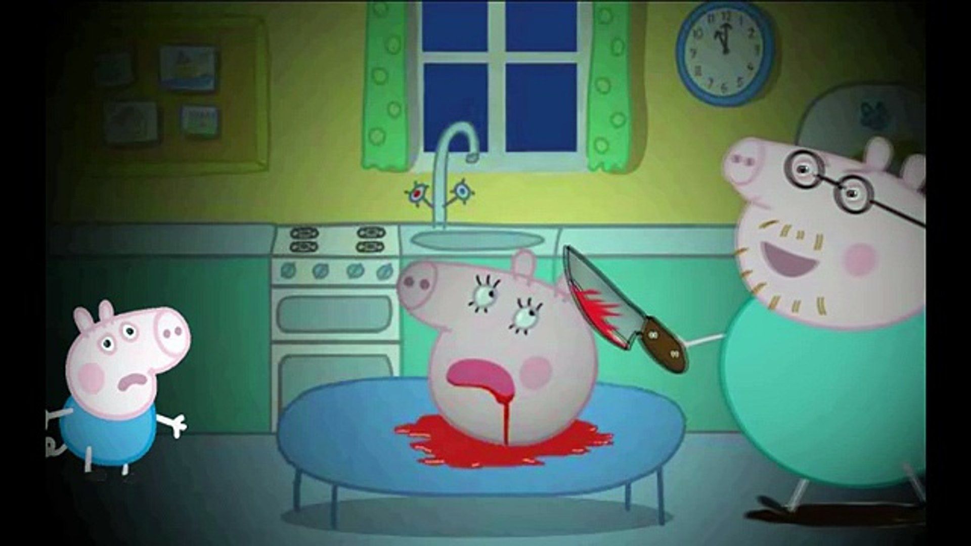 Peppa Pig House scary Wallpaper  NawPic