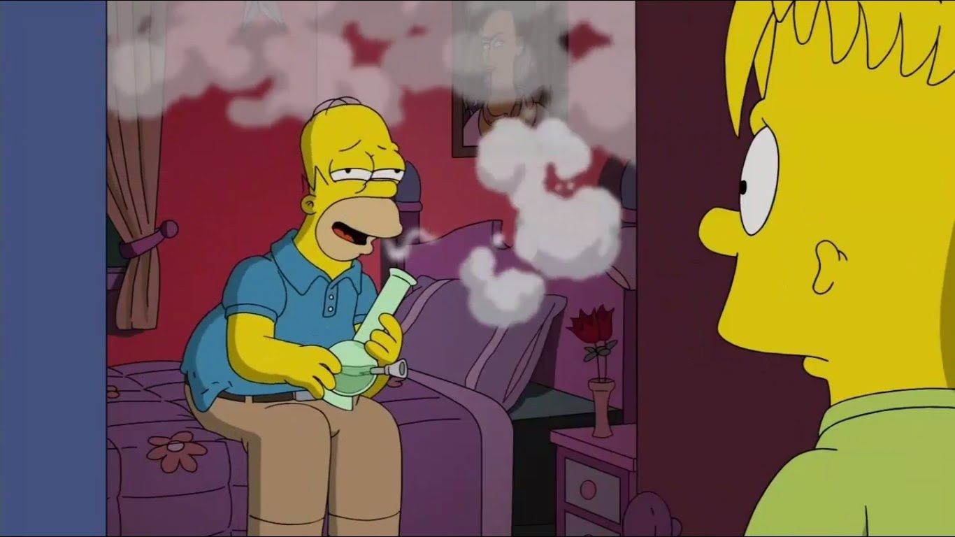 The Best Simpsons Fan Fic of All Time: Simpsons Marijuana