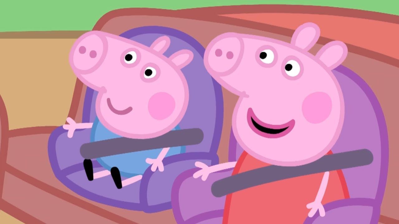 Peppa Pig Official Channel. Peppa Pig's Car Compilation