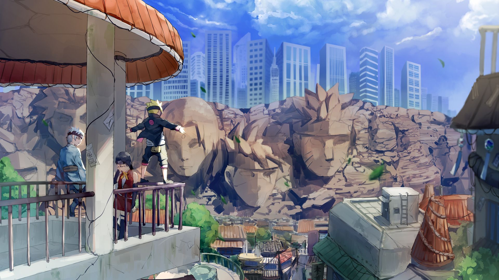 Naruto Konoha Wallpaper - Download to your mobile from PHONEKY