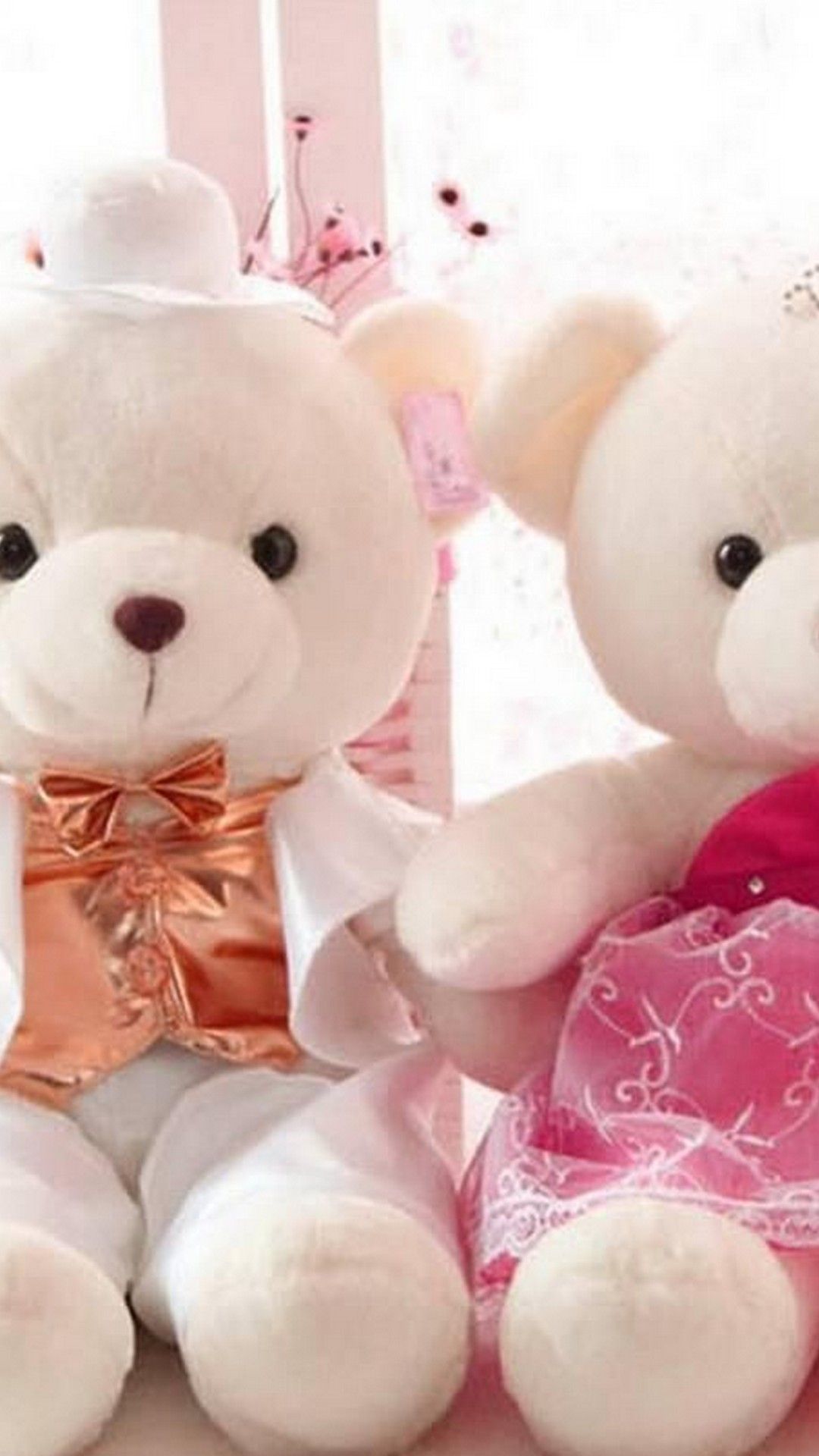 Wallpaper Teddy bear, toy, rope, love heart, black and white style  5120x2880 UHD 5K Picture, Image