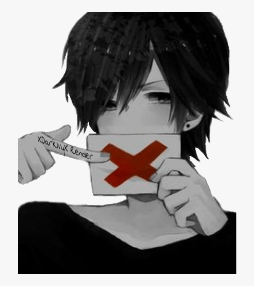 Sad Anime Boy Png For Free On Mbtskoudsalg Sad