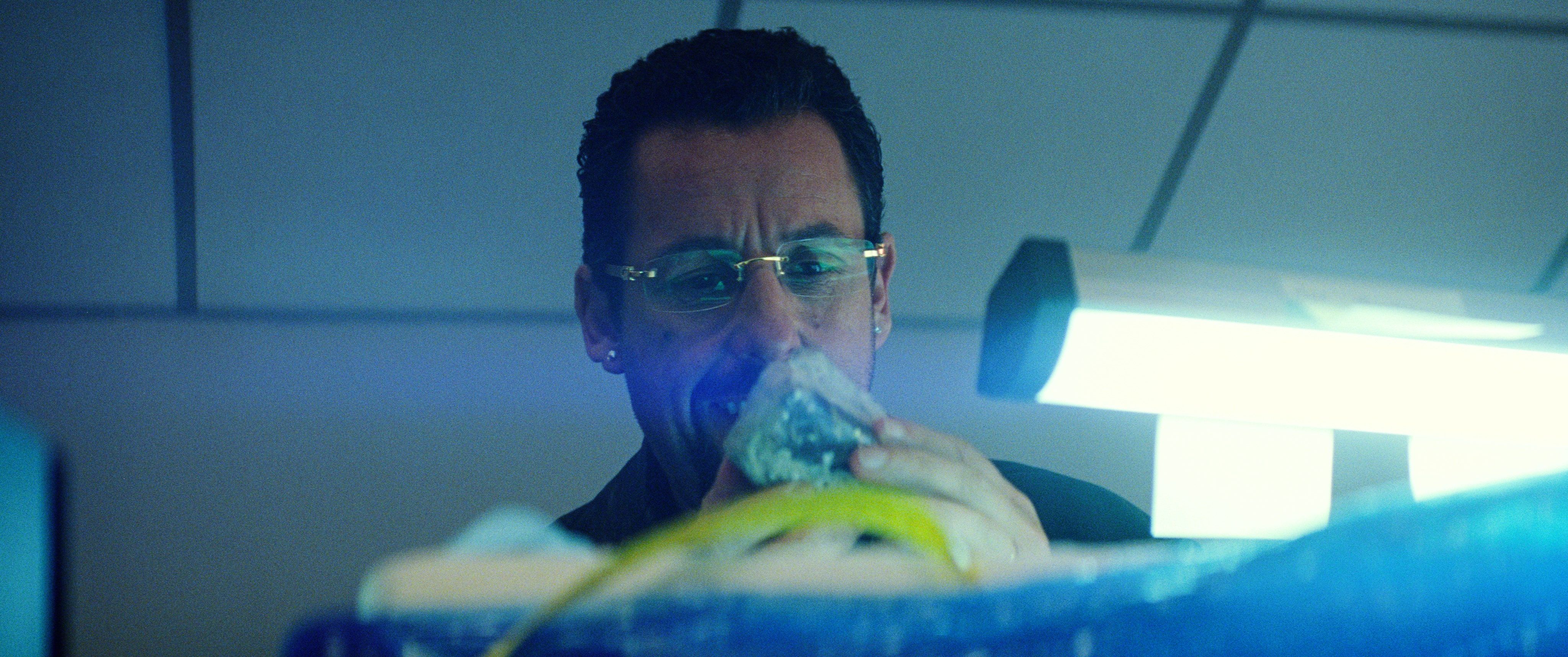 Behind the Scenes of Adam Sandler's Shiny New Film 'Uncut Gems