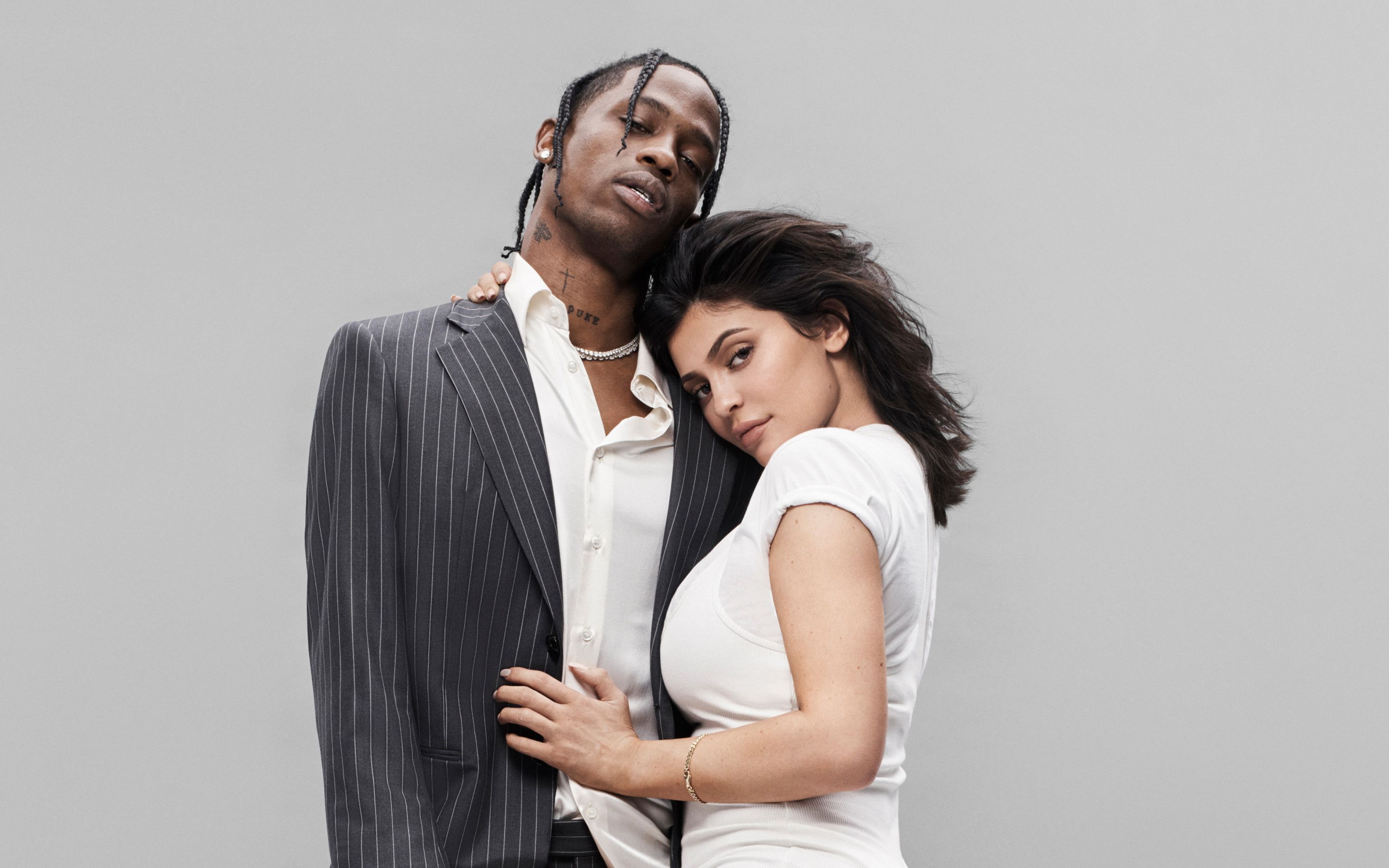 Travis Scott Kylie Jenner GQ August 2018 Macbook Pro