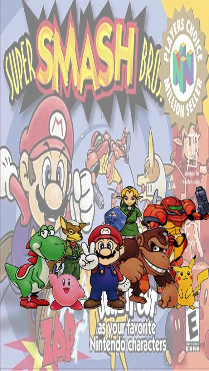 Free download Super Smash Bros 64 Smartphone Wallpaper