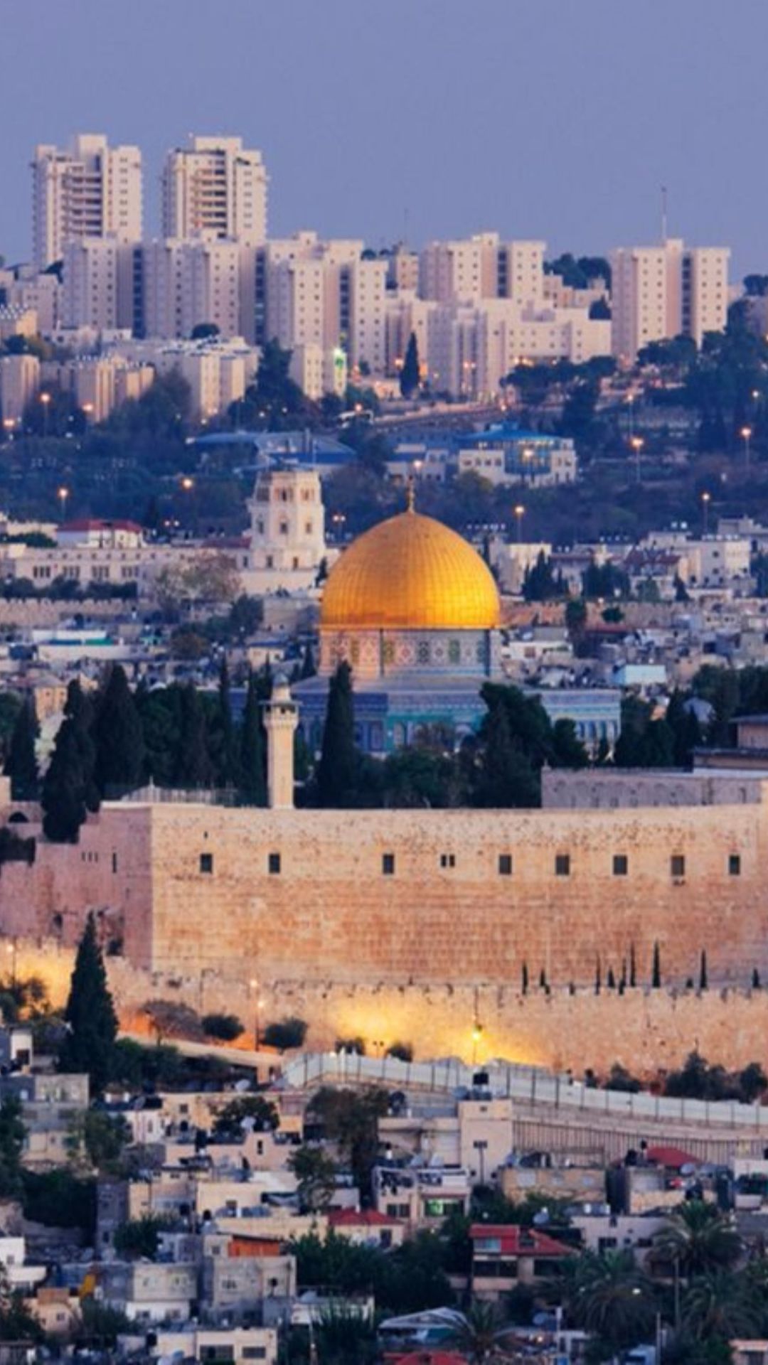 Jerusalem and other places iPhone Wallpaper
