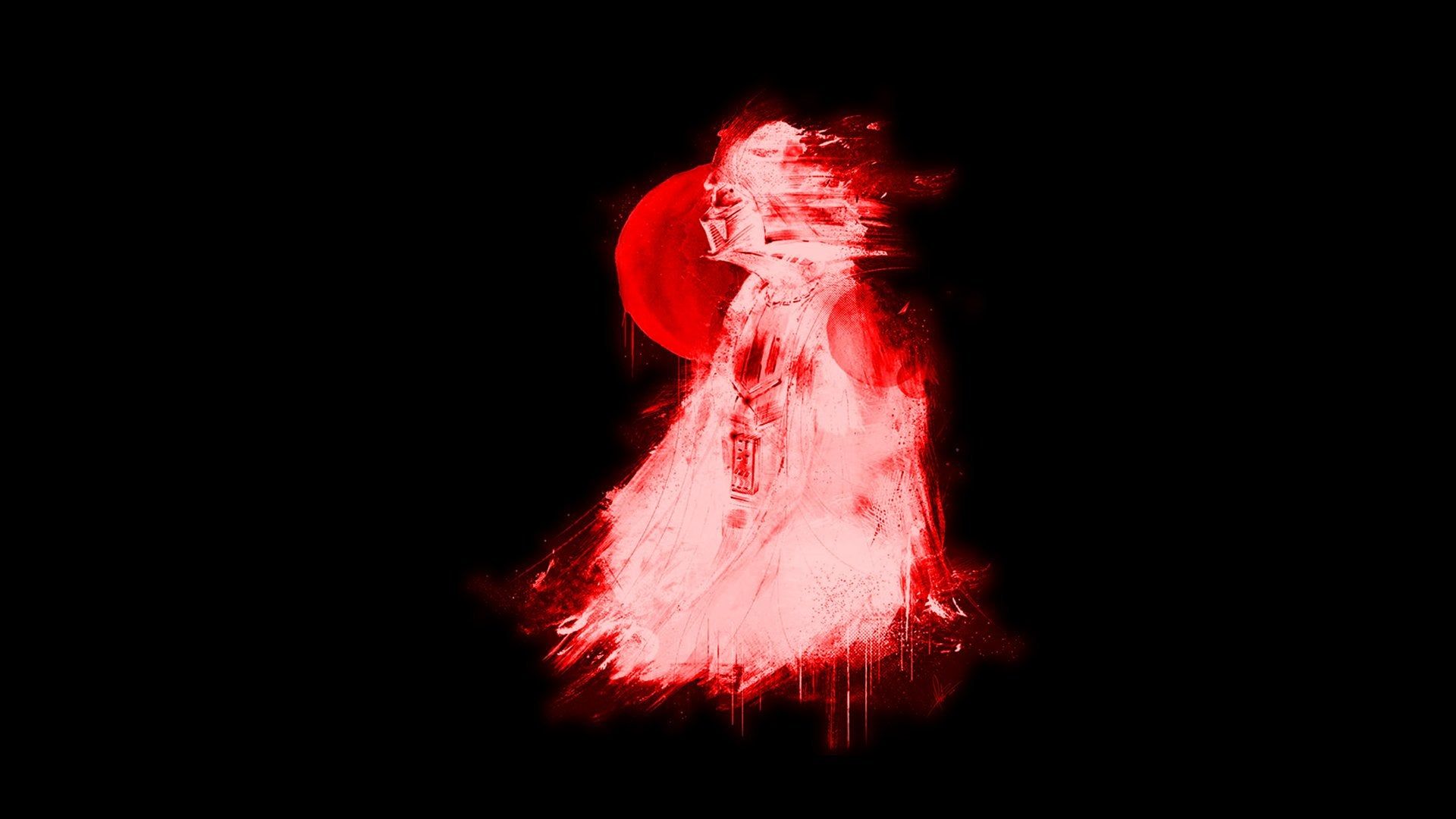 Dark and Red Colorized Version of Vader Amoled 1920x1080