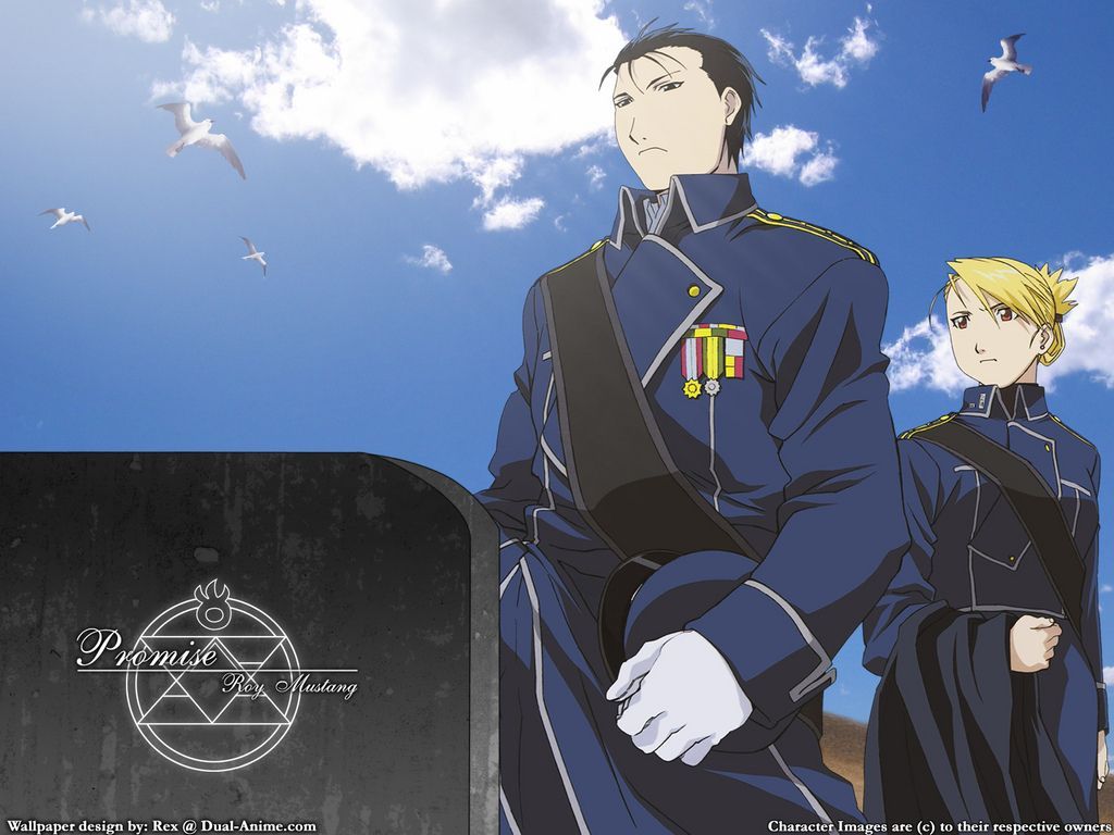 Roy Mustang And Riza Hawkeye RIZA= ROYAI Wallpaper 36620784