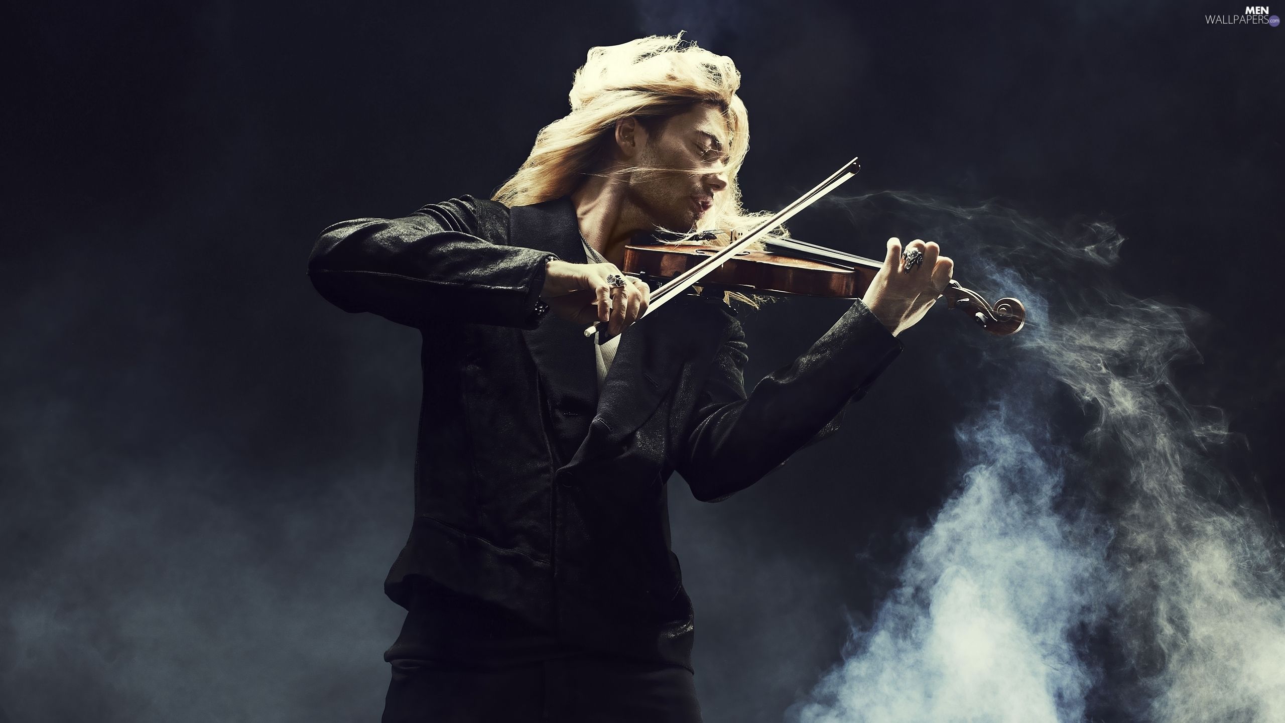 violin, David Garrett, violinist Wallpaper: 2560x1440
