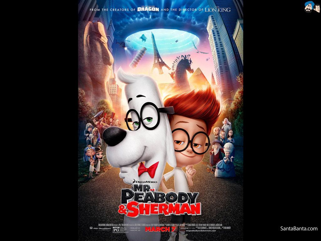 Mr Peabody and Sherman Movie Wallpaper