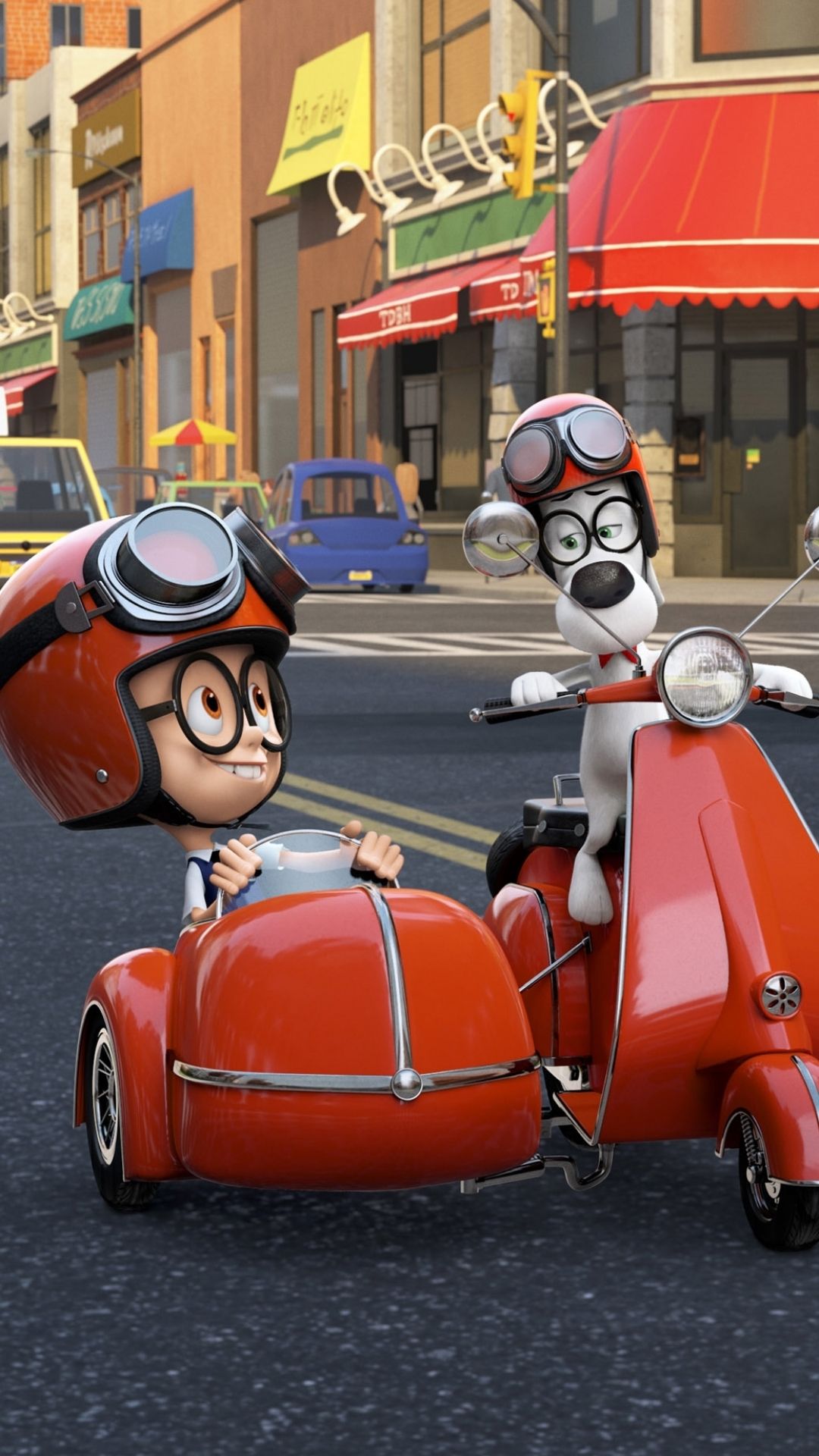 Movie Mr. Peabody & Sherman (1080x1920) Wallpaper
