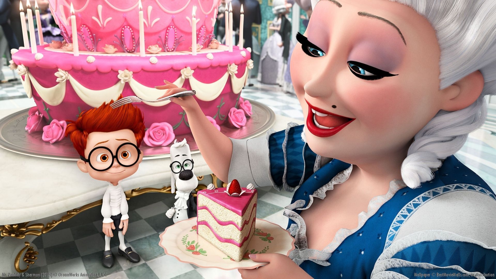 Mr. Peabody and Sherman Wallpaper World of Non Disney