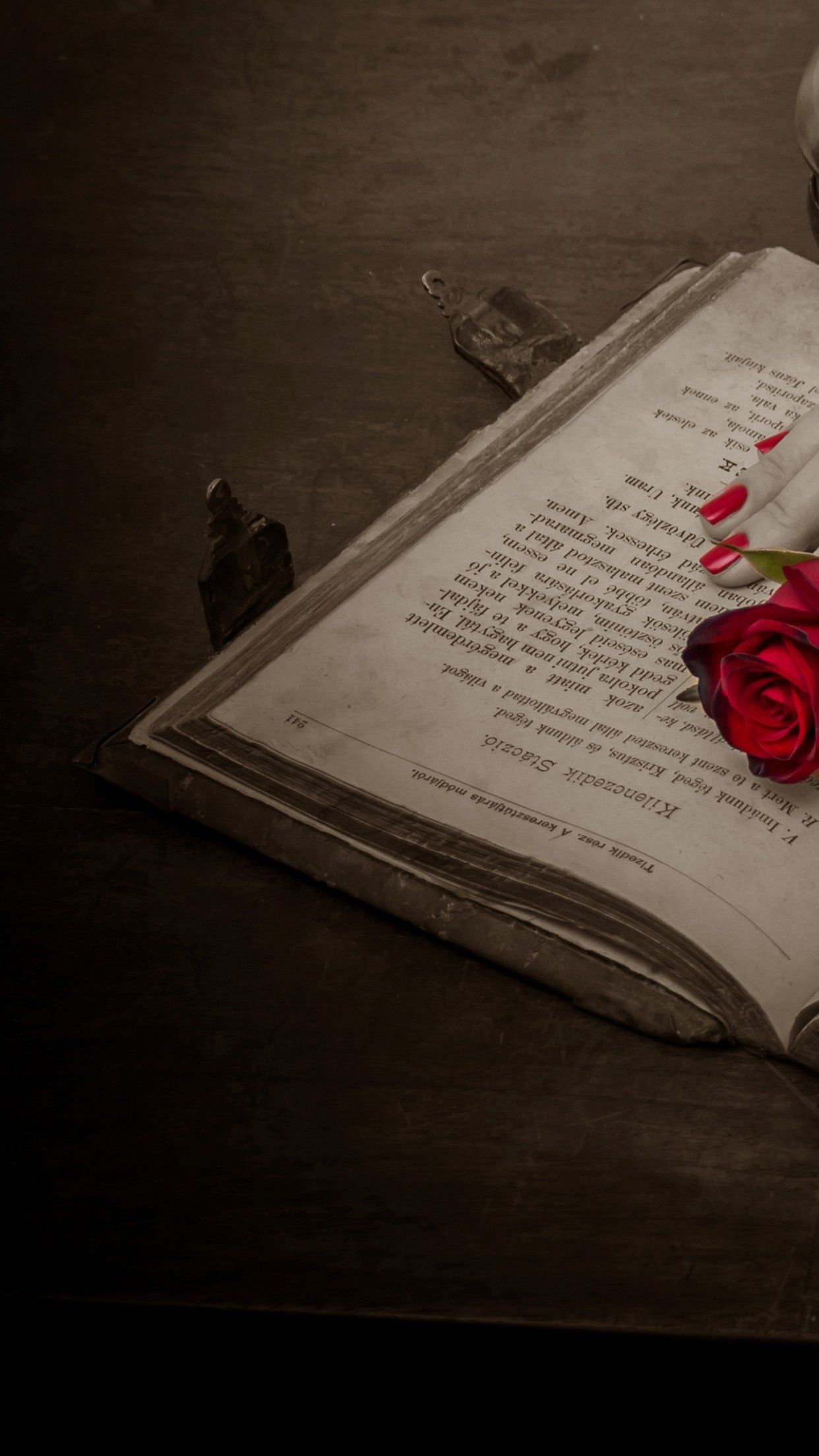 Prayer Book, Rose, Red Rose, Book, Old Book, Antique