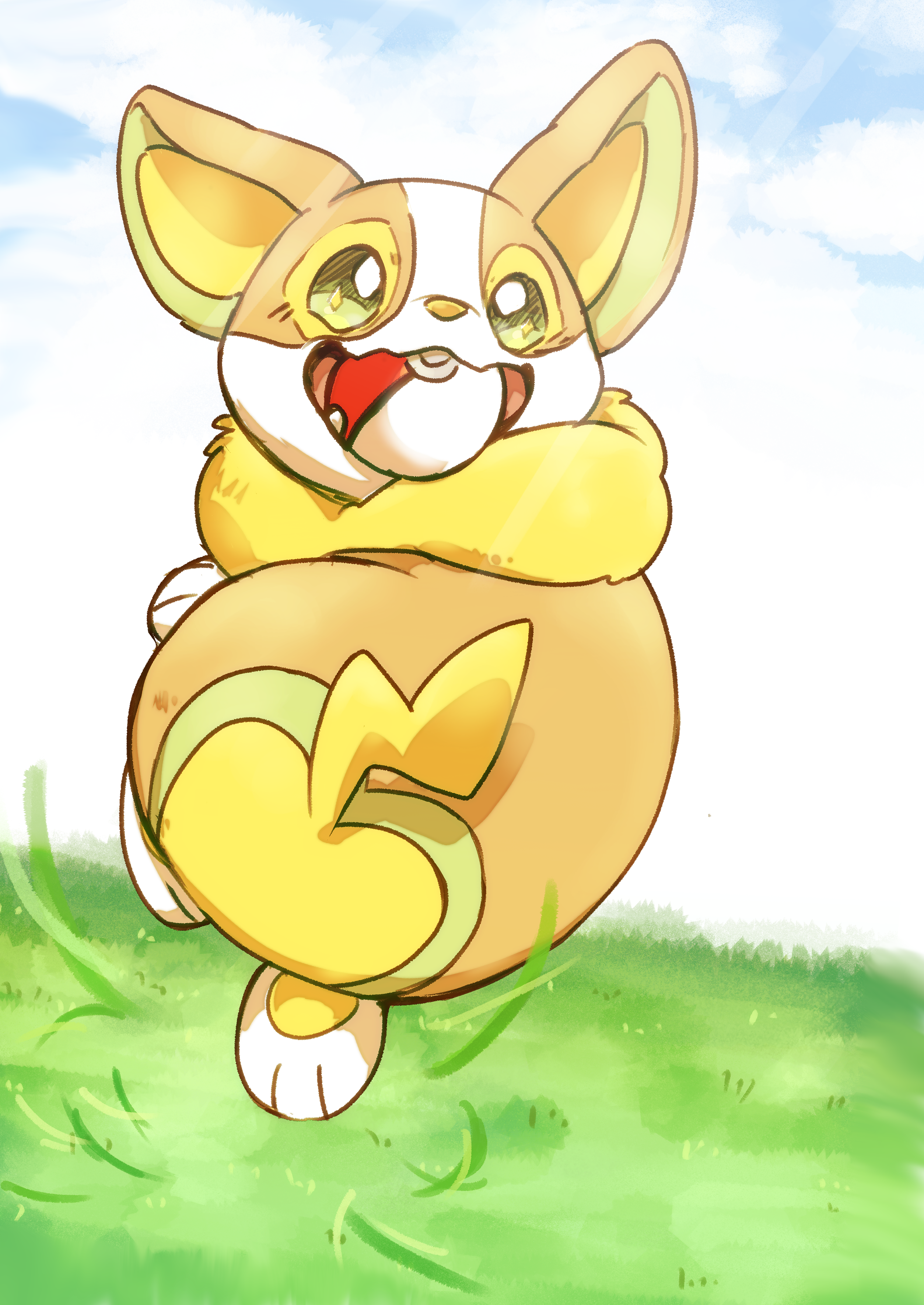 life size yamper