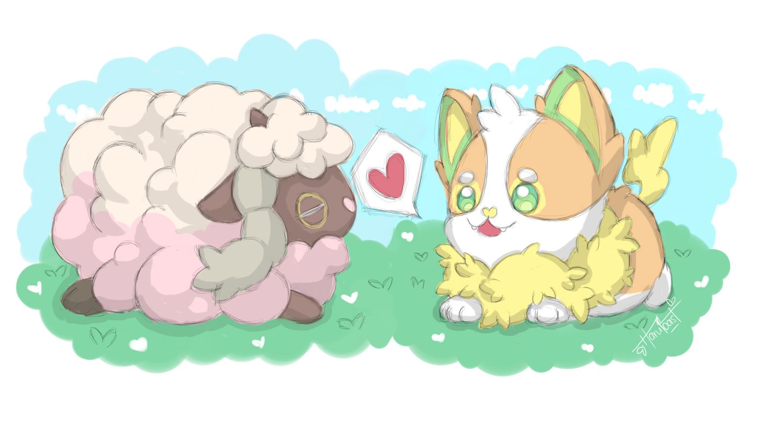 I started with Yamper, but I felt that he might be lonely, so I
