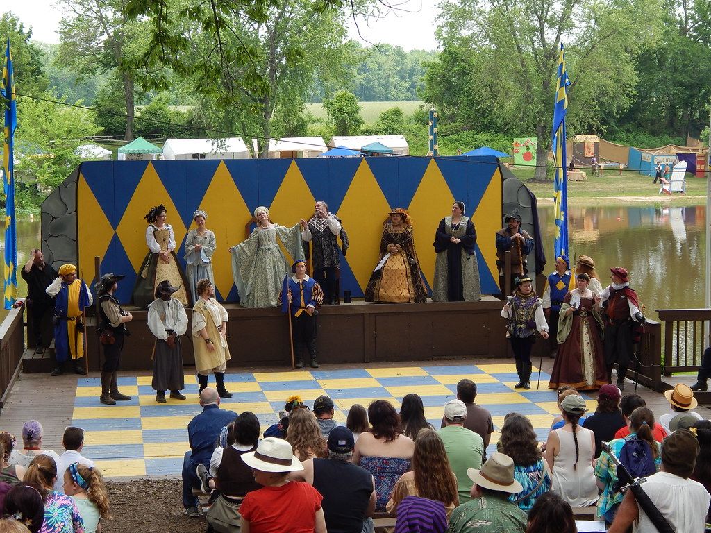 New Jersey Ren Faire. The Clark Sisters Play Recorders at t