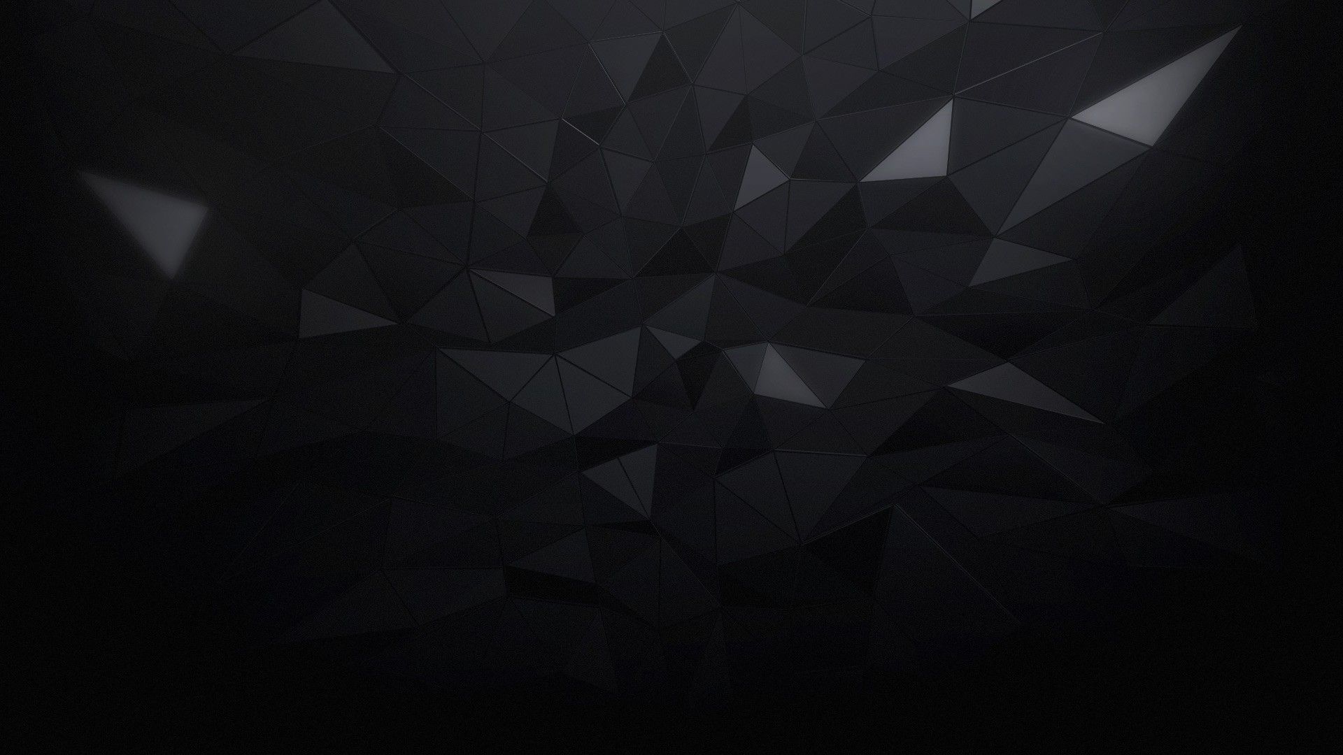 minimalism, Triangle, Black, Abstract Wallpaper HD / Desktop