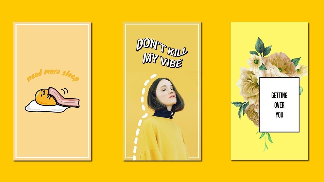 Aesthetic Lockscreen Yellow Wallpaper Portal