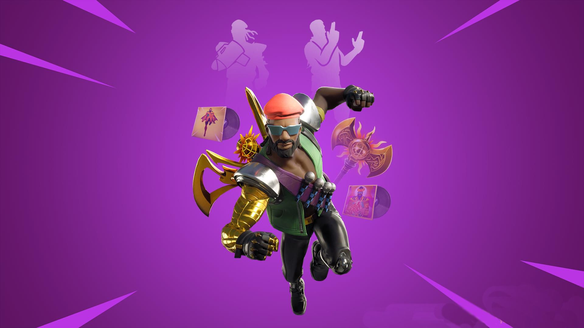 Major Lazer Fortnite Skin Wallpaper New Tab