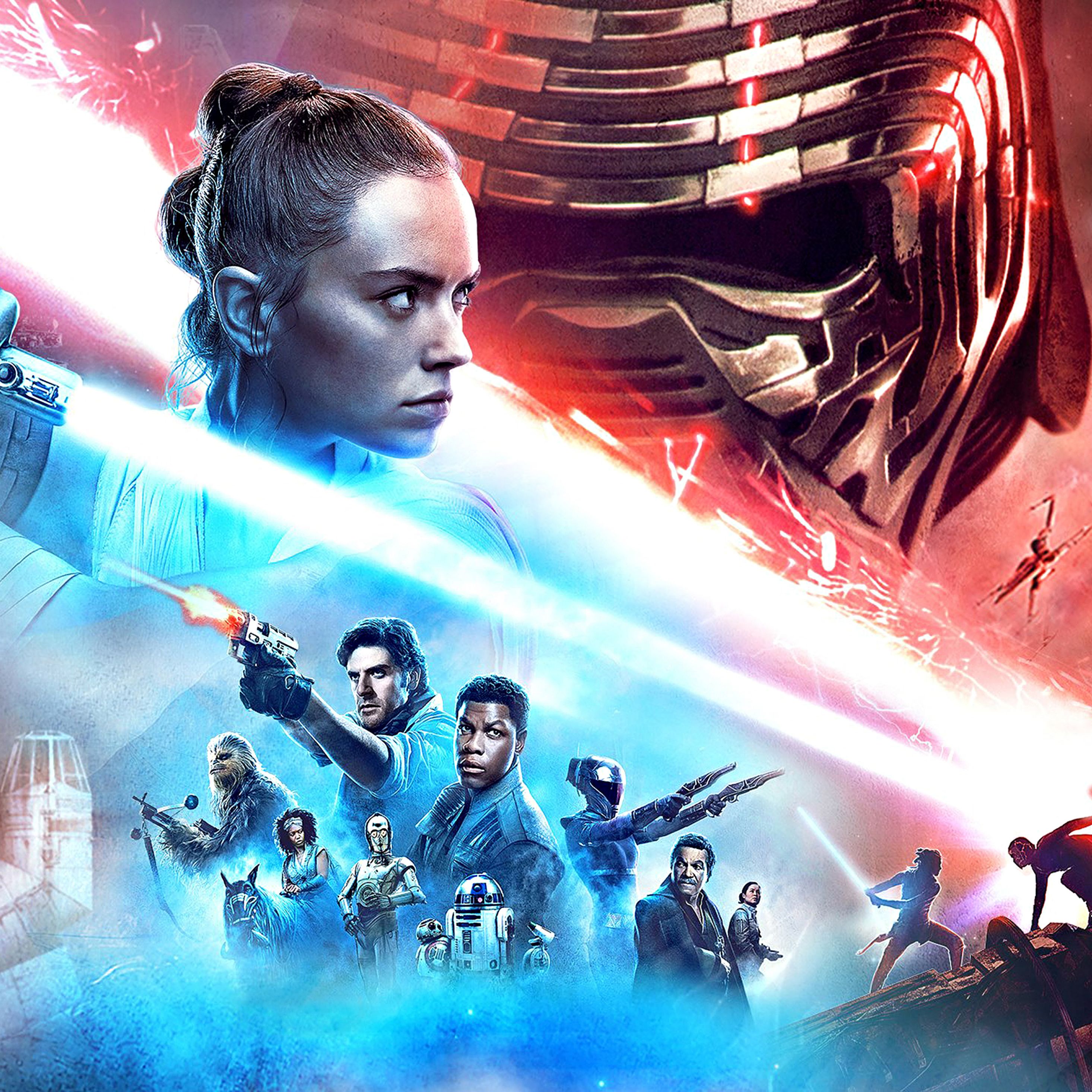 Star Wars 9 Banner 4K iPad Pro Retina Display Wallpaper