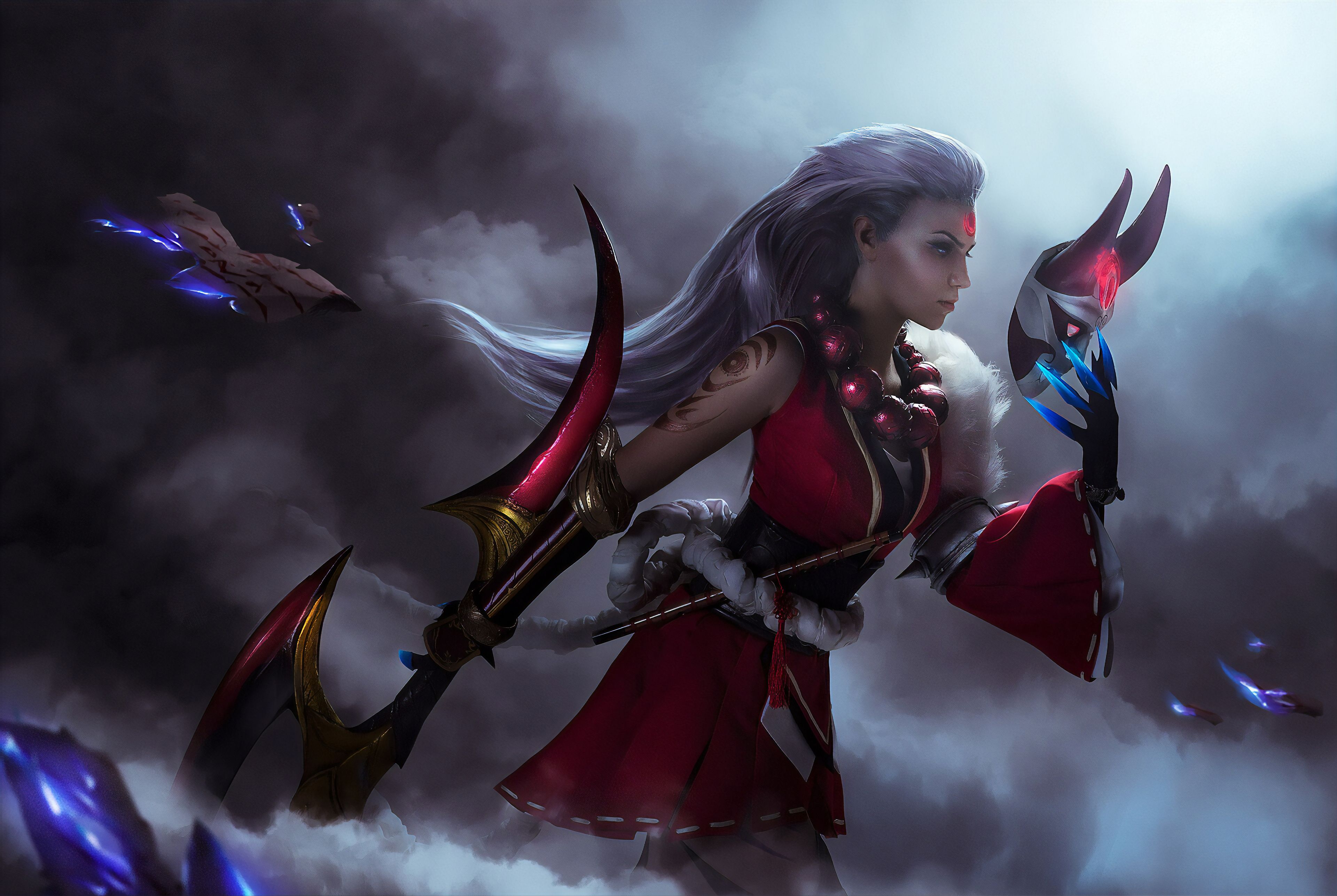 7680x4320 Leona Diana And Pantheon League Of Legends 8k 8k HD 4k Wallpapers  Images Backgrounds Photos and Pictures