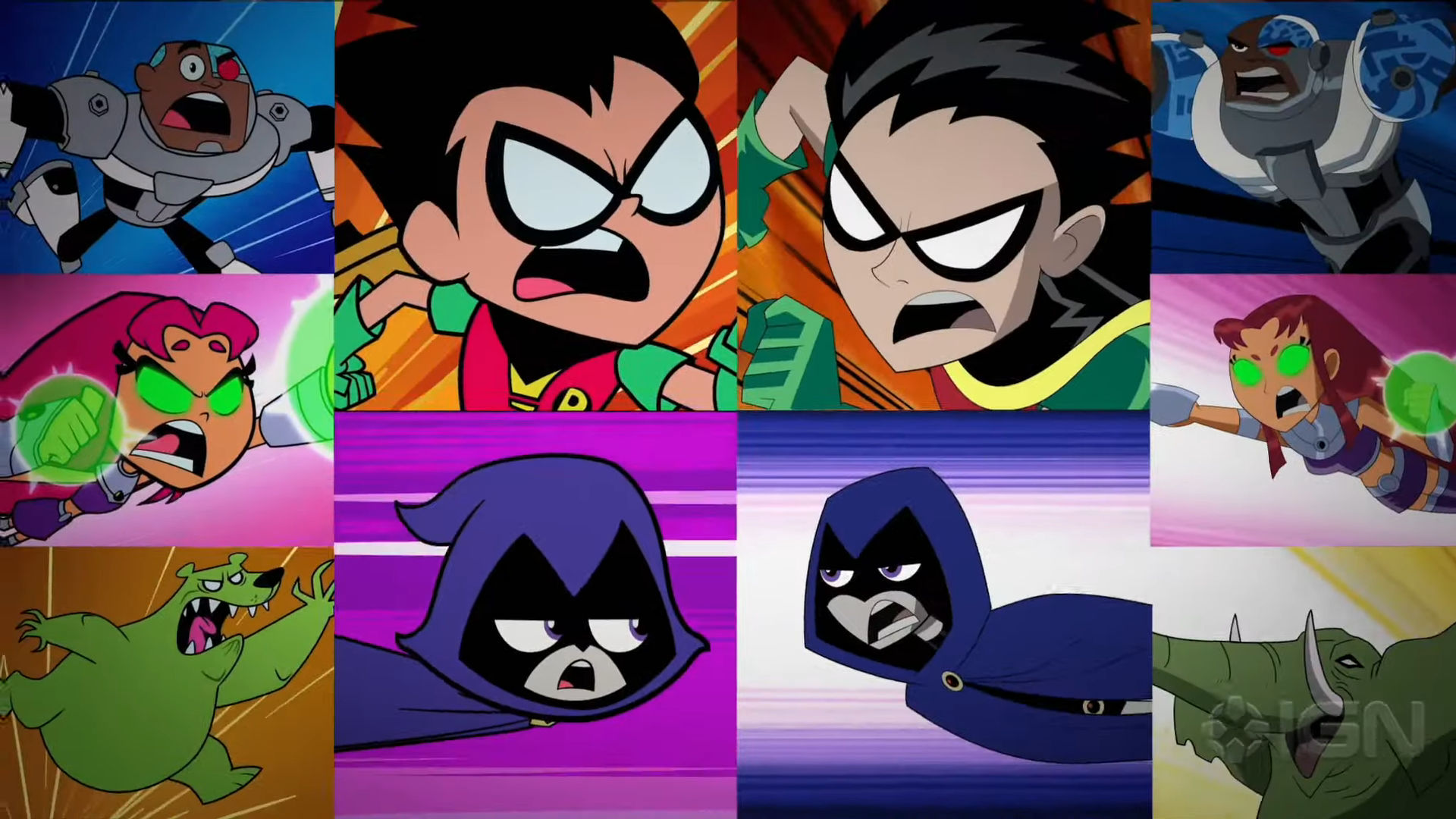 Robin Gallery Teen Titans Go! Vs Teen Titans. Teen Titans Go