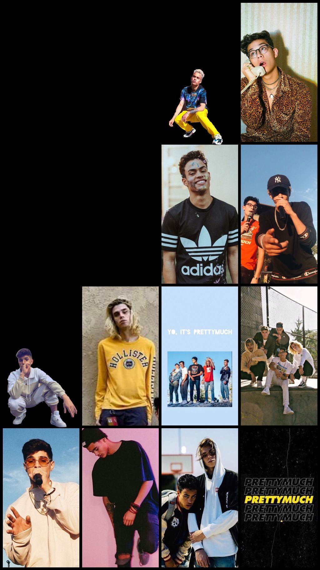 Prettymuch wallpaper prettymuch brandonarreaga edwinhon
