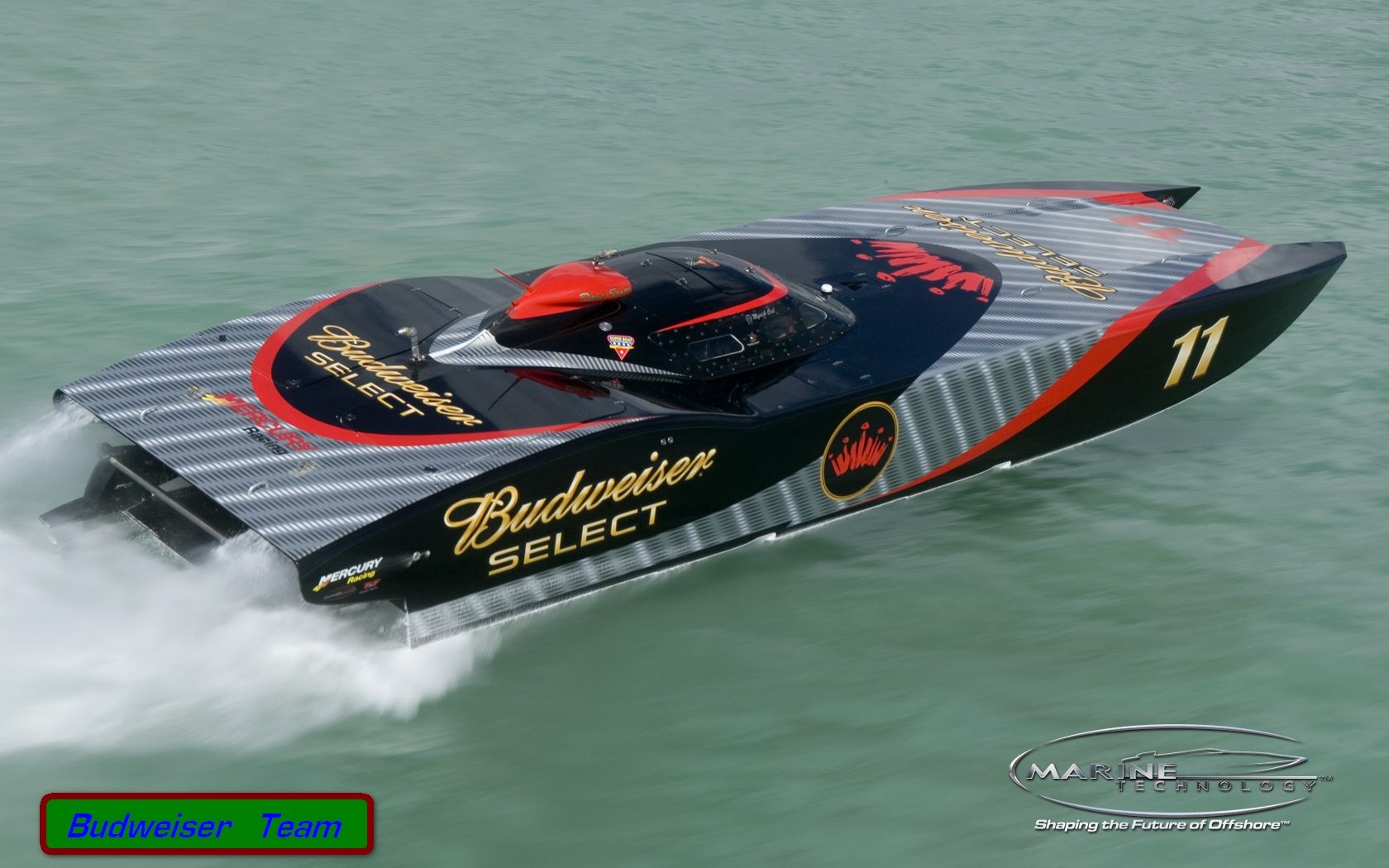 Free Download HQ Budweiser Powerboat Ships and Boats Wallpaper Num