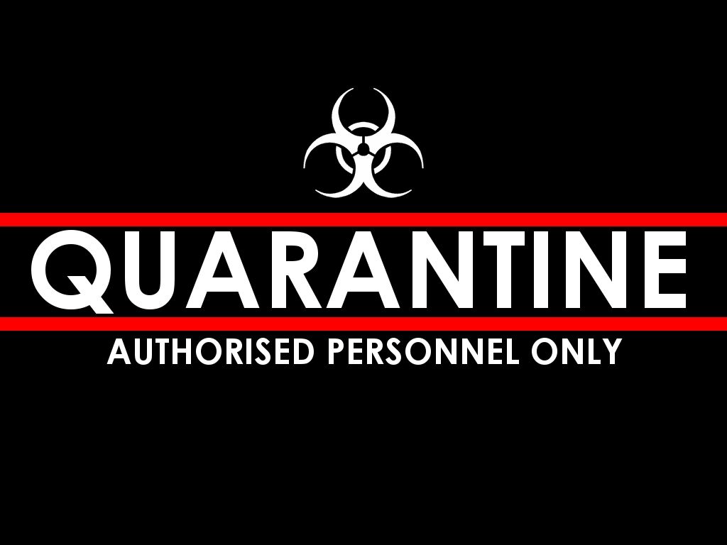 Quarantine Wallpaper. Outlook Quarantine