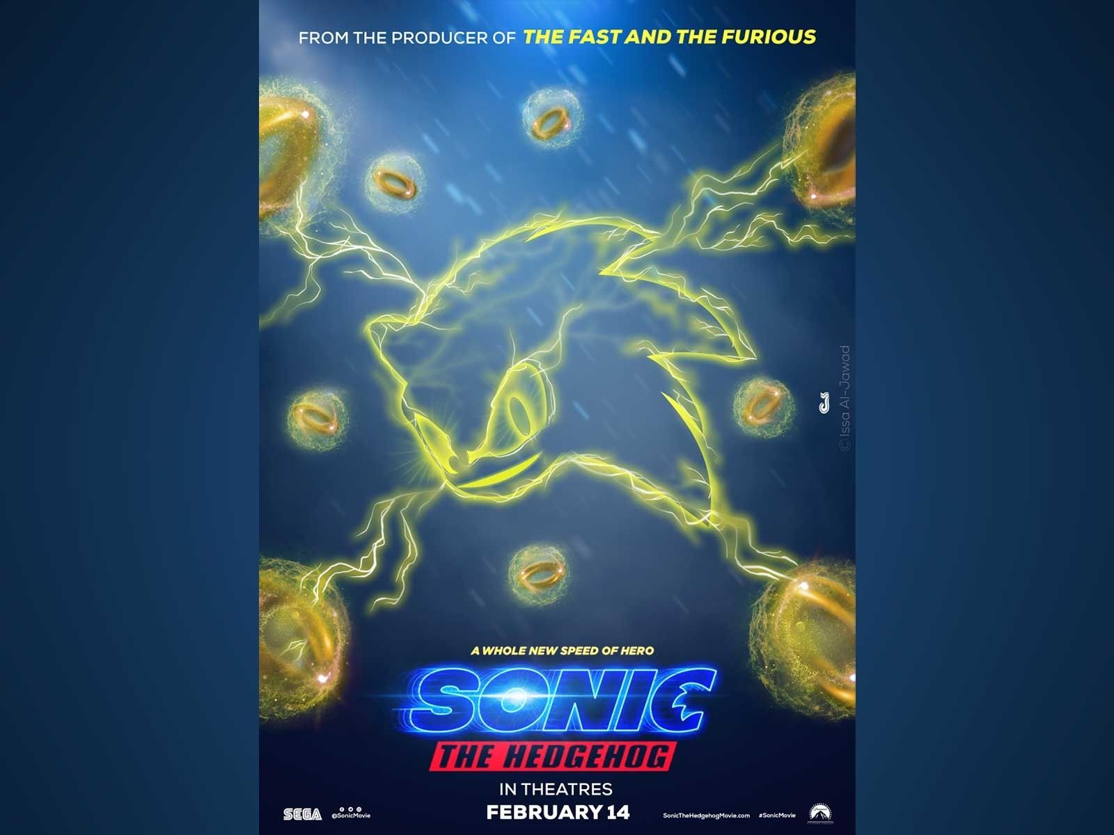 Sonic The Movie Poster