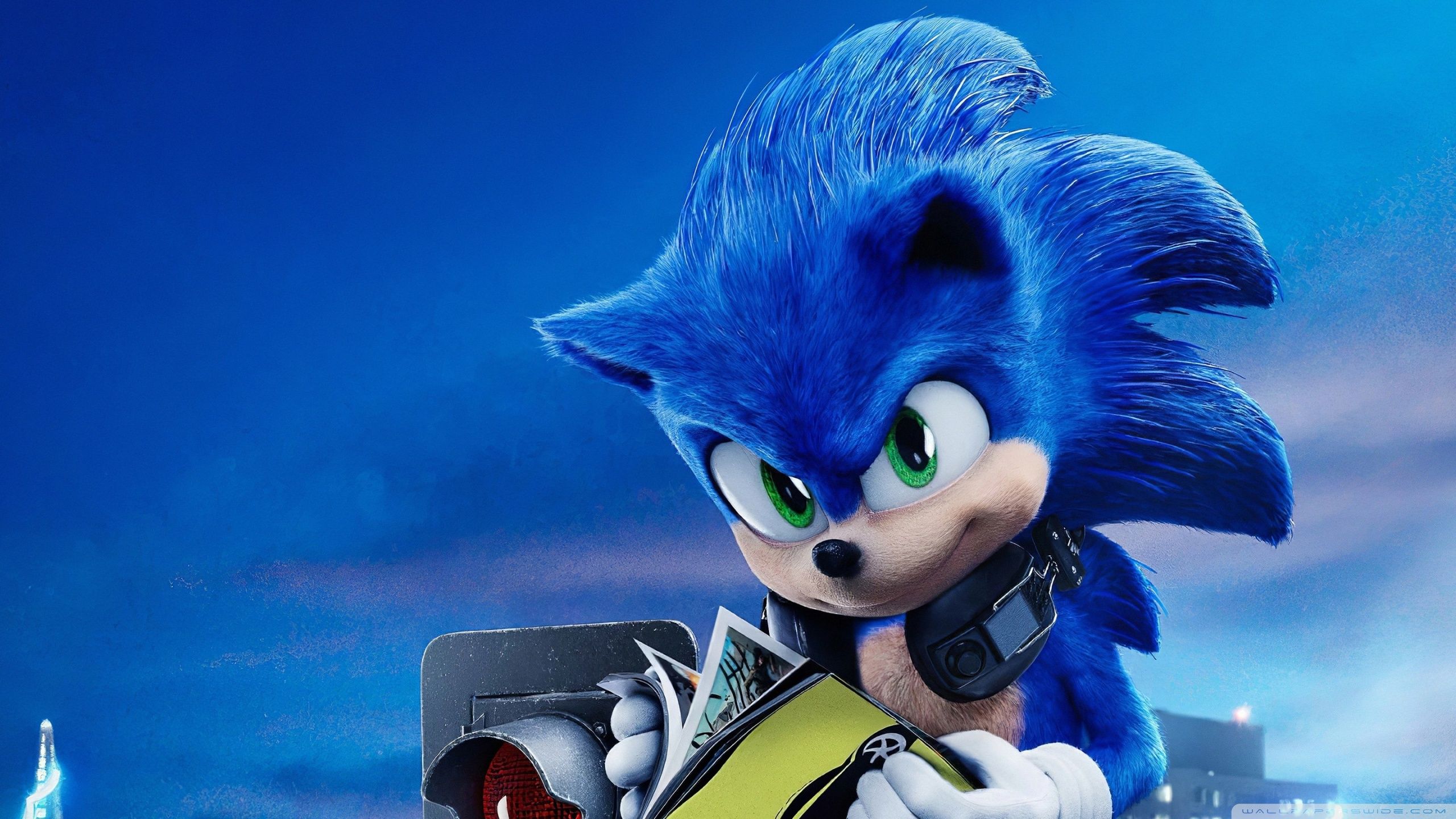 Sonic the Hedgehog Movie Ultra HD Desktop Background Wallpaper